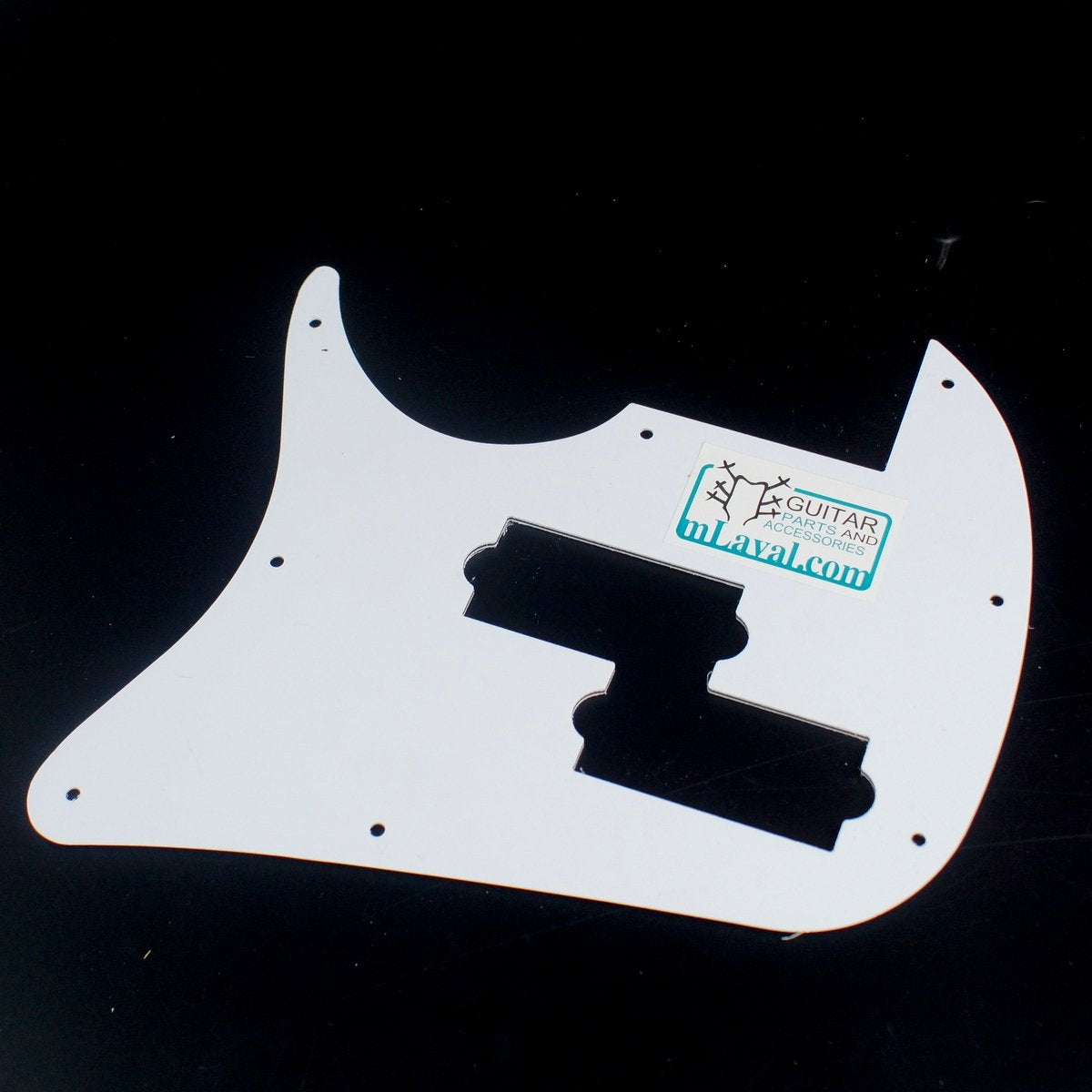 Custom replacement IBANEZ TR50 Bass Guitar Pickguard,3ply White