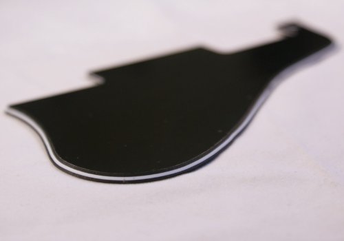 DINTIN3 Ply Jazz Archtop Guitar Pickguard Fits ES-335 BLACK