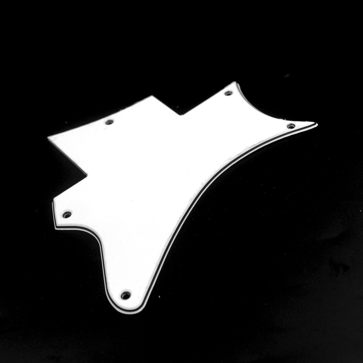 Replacement guitar pickguard for PRS SE flat-top style,3ply White