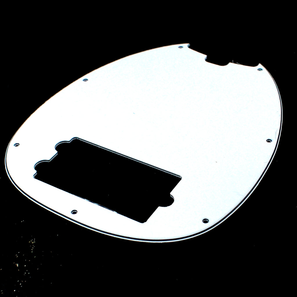 (E74) Ernie Ball OLP Bass 4 String Style Pickguard,3ply White