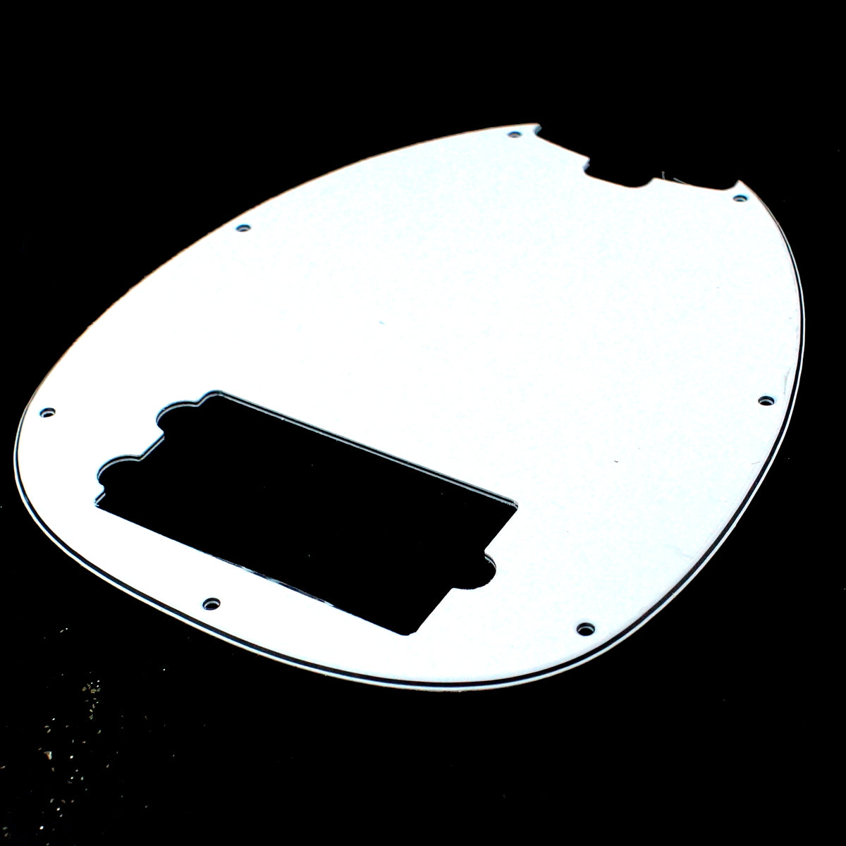 (E74) Ernie Ball OLP Bass 4 String Style Pickguard,3ply White