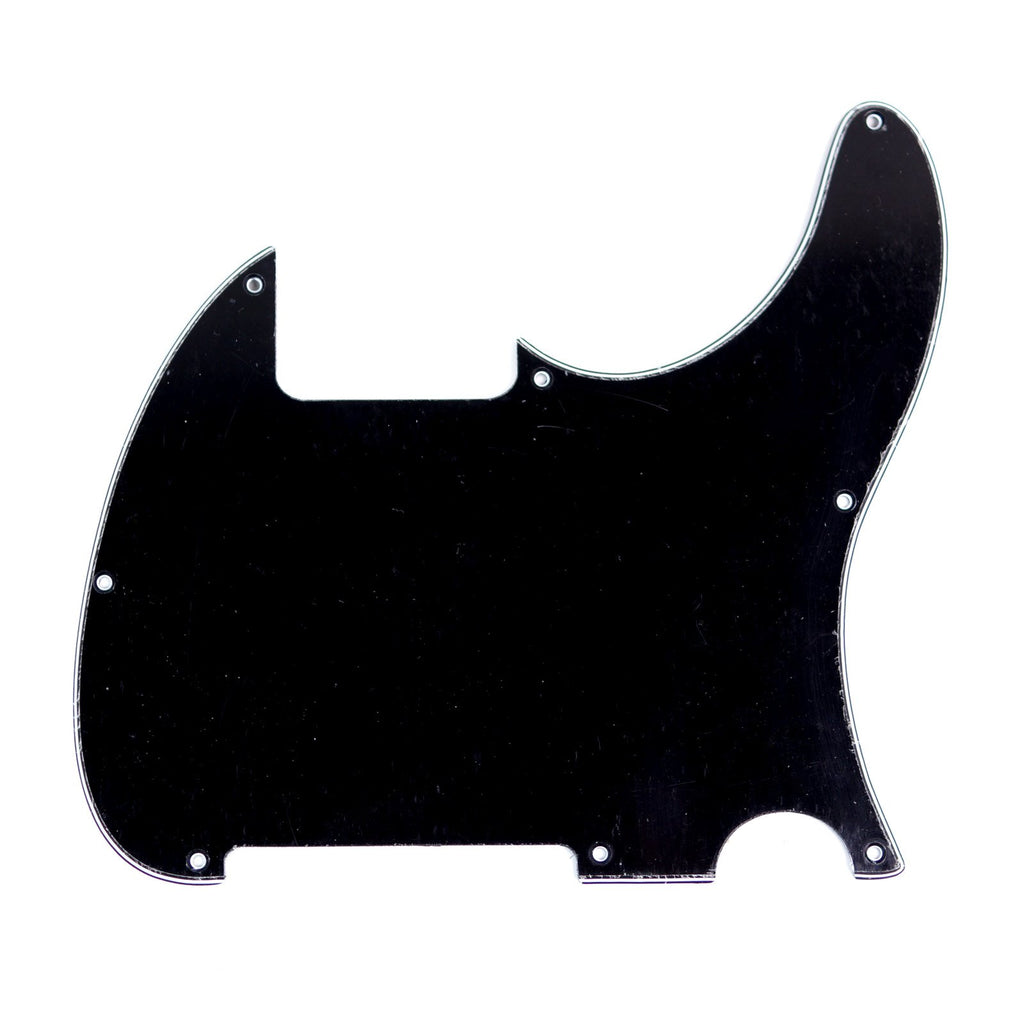Replacement Guitar Pickguard For G&L ASAT Classic Solamente Esquire,3ply Black
