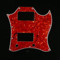 (E40) 4ply SG standard Style Full Face Guitar pickguard,Tortoise Red