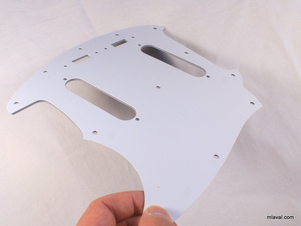 Guitar Pickguard Fits Mustang Classic Series style,4ply Brown Tortoise