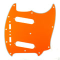 (E66) Custom Guitar Pickguard Fits Fender Mustang Classic Series,4 Ply Orange