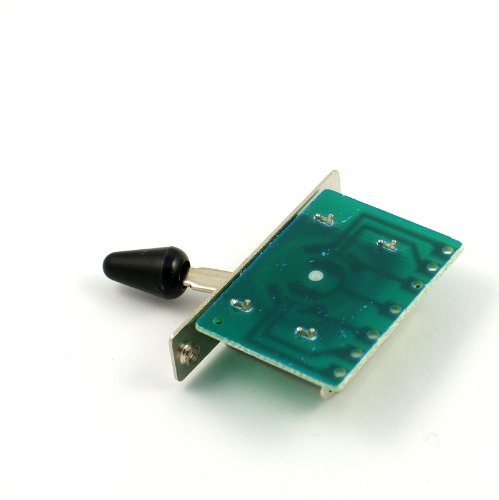(A14) 5 Way Pickup Selector Switch For Strat Guitar, Black tip
