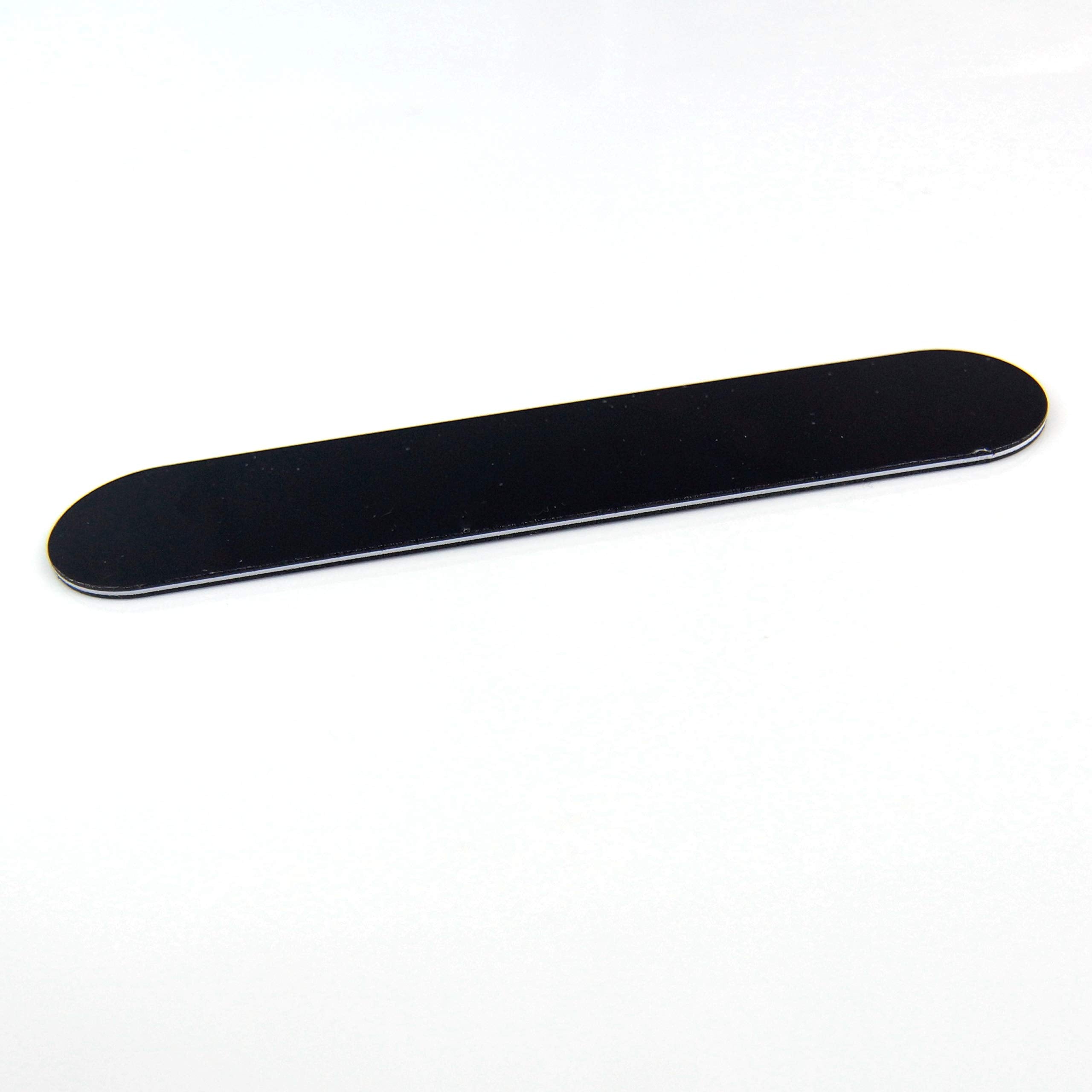 Blank Control Plate For Tele,Plastic PVC 3ply Black, No-hole