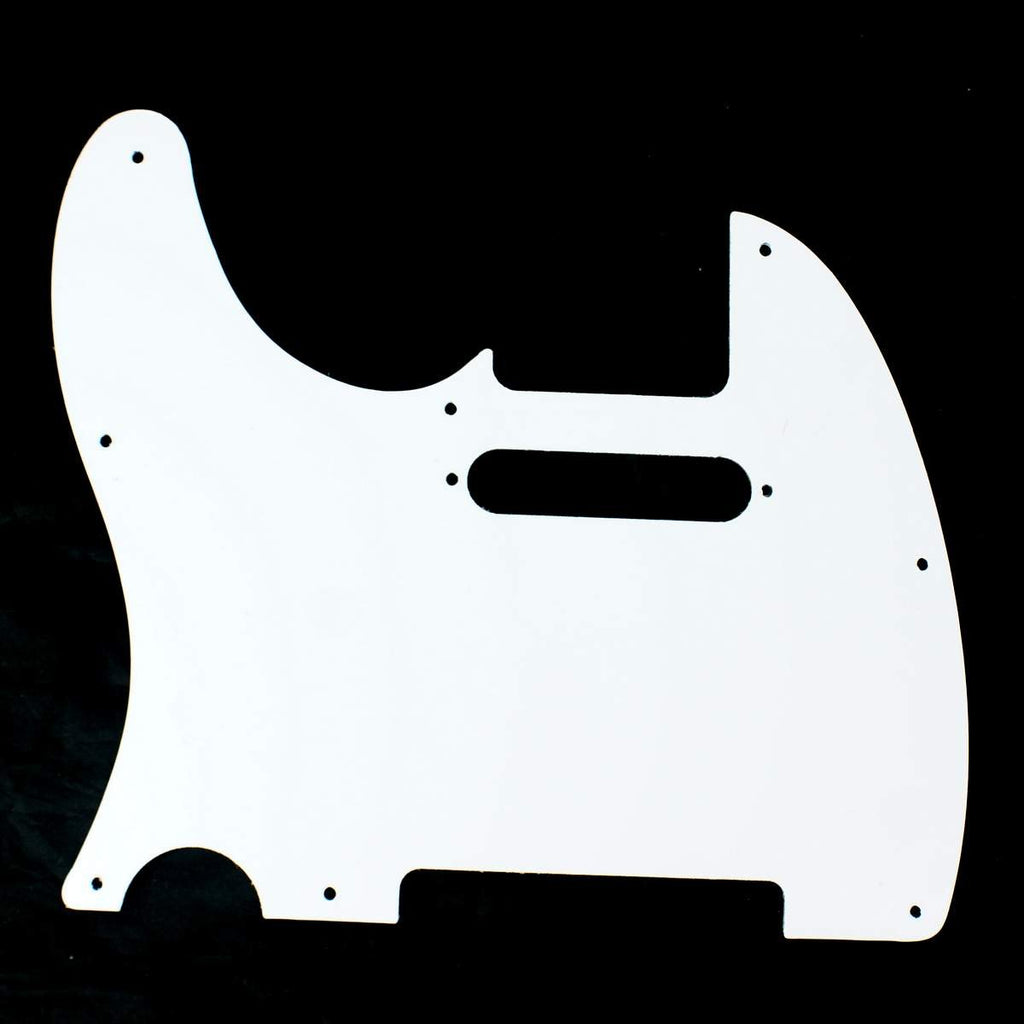(E90) Custom 4Ply Guitar Pickguard Fits Tele Standard 8 holes, Tiger Stripes