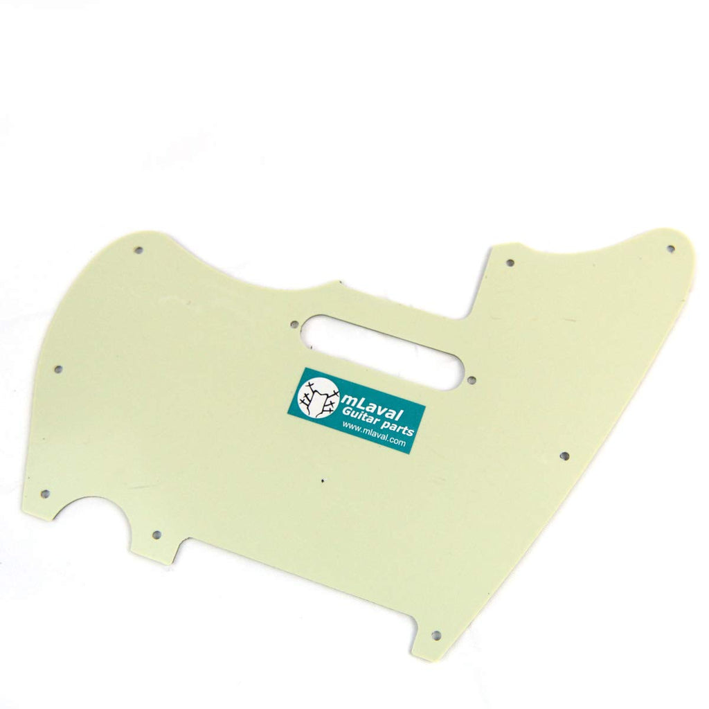 Jazzcaster/telemaster Hybrid Style Guitar Pickguard,1 pickup, Mint Green