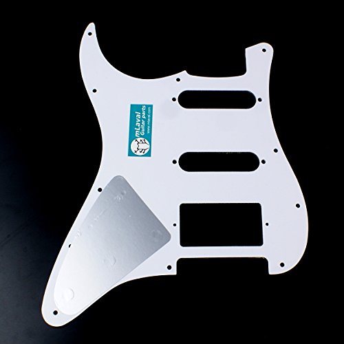 Custom Guitar Pickguard for Strat HSS Layout Style, 4ply Yellow