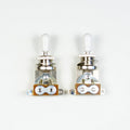 (D44) a Set of 2x 3 Way Toggle Switch Pickup Selectors White for Electric Guitar