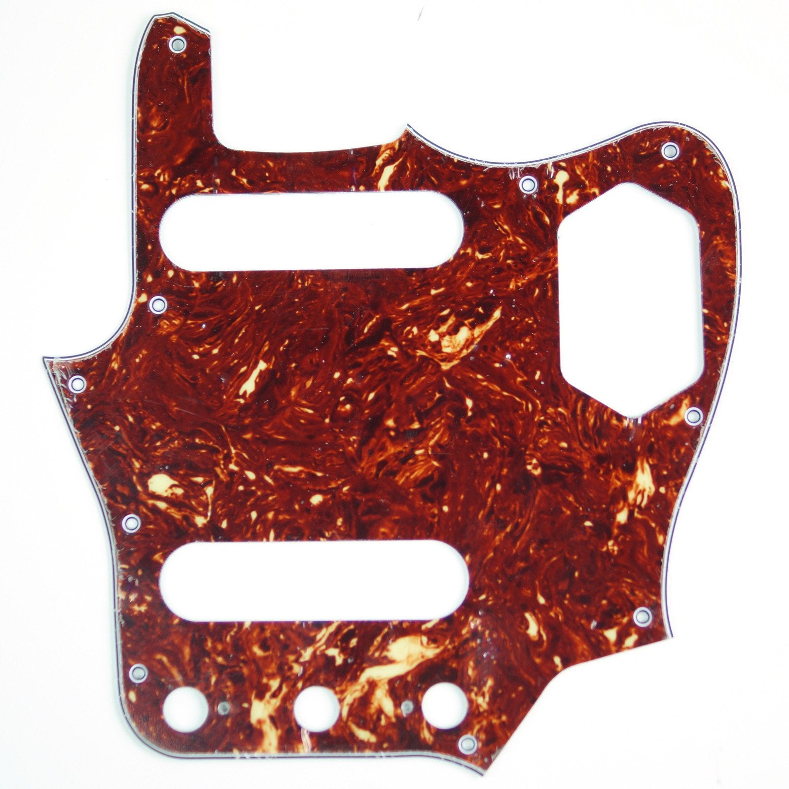 Replacment Pickguard For Jaguar style Guitar,4Ply Red Tortoise/Japan Reissued
