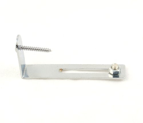 (C05) Universal Pickguard Bracket With Screws For Electric Guitar Chrome Style-2