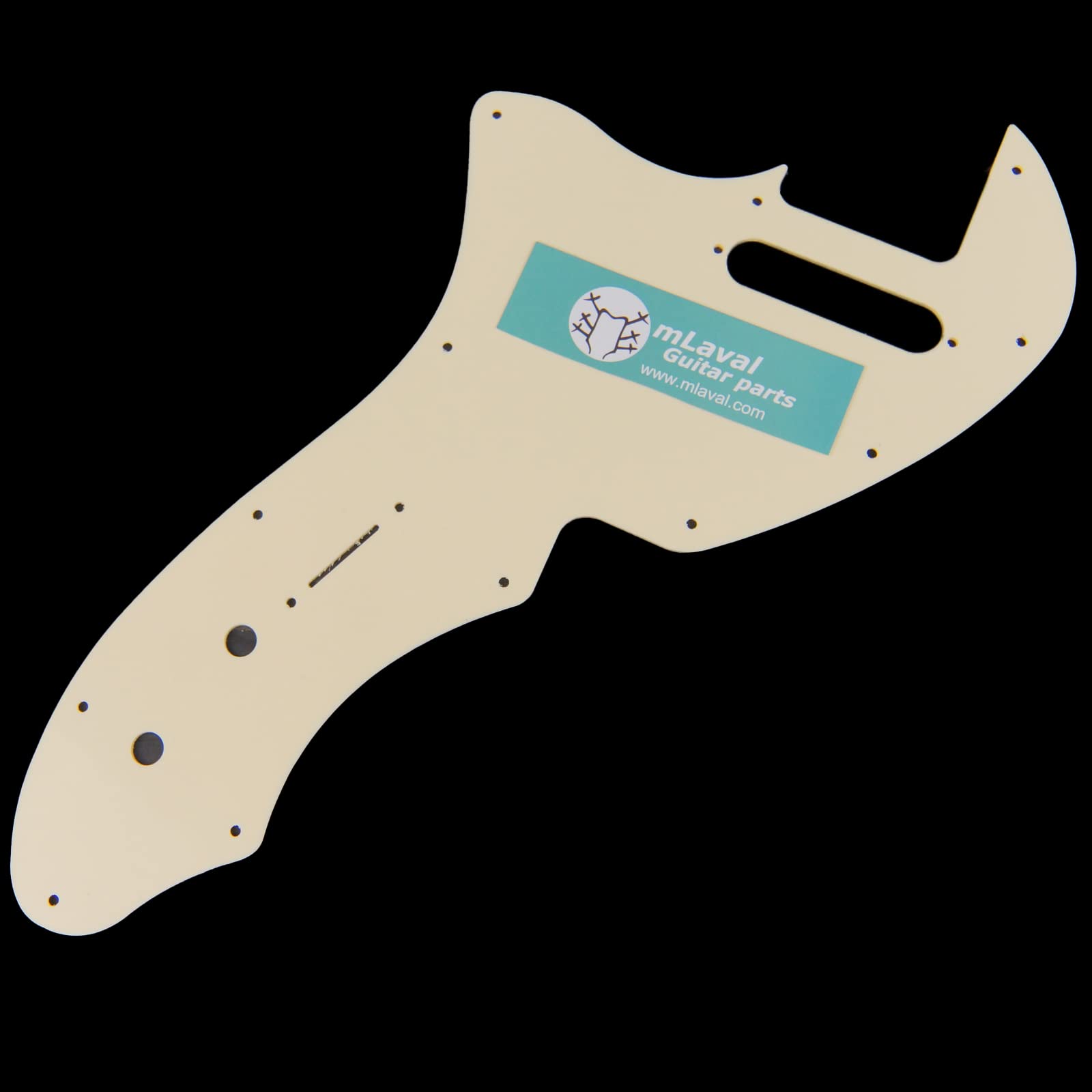 69 Telecaster Tele Thinline Re-Issue Style Guitar Pickguard,1ply Cream