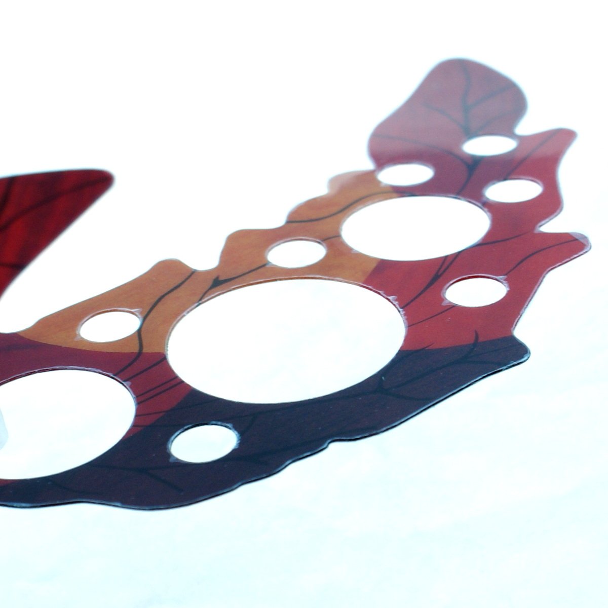 Set of 2 Self Stick Guitar Pickguard Grape Leaf ovation style Sound Hole Covers