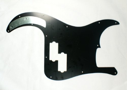 (B35) Custom Guitar Pickguard fits Precision Bass PB 13 Hole ,3Ply Black