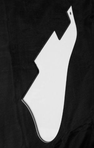 (A51) 3 Ply Universal Jazz Archtop Guitar Pickguard Fits ES-335, WHITE