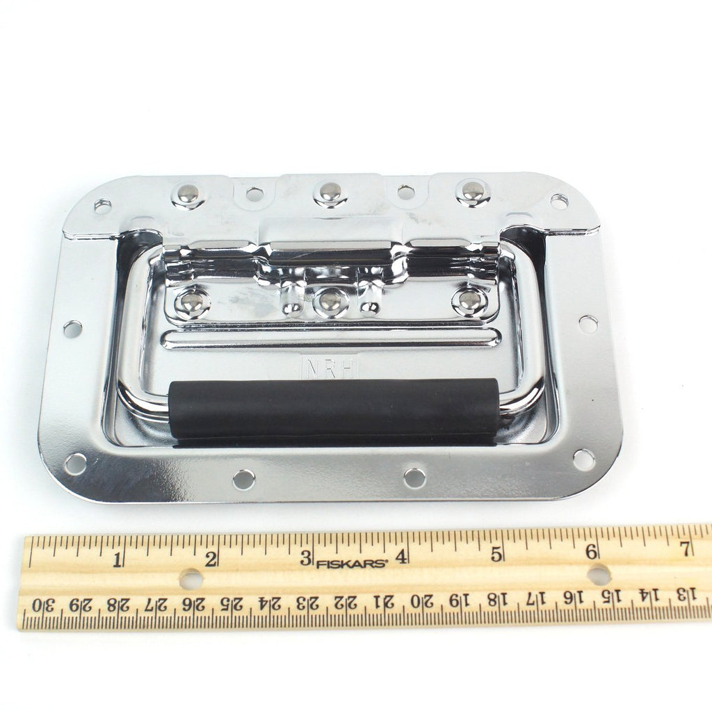 Heavy Duty metal handle and plate for Amplifier or Guitar Road Rack touring Case