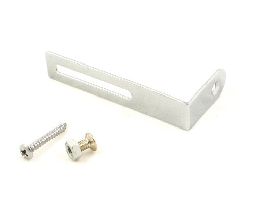 (C05) Universal Pickguard Bracket With Screws For Electric Guitar Chrome Style-2