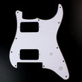 (G23) Custom Guitar Pickguard fits Charvel SO CAL Style,3ply White