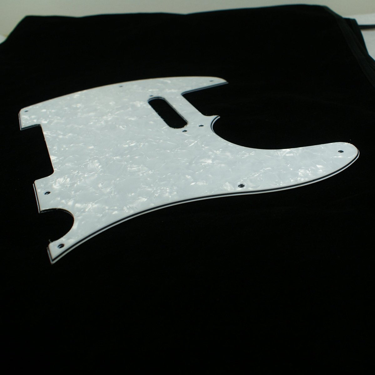 (E04) 4Ply Guitar Pickguard For Tele standard Style Guitar ,White Pearl