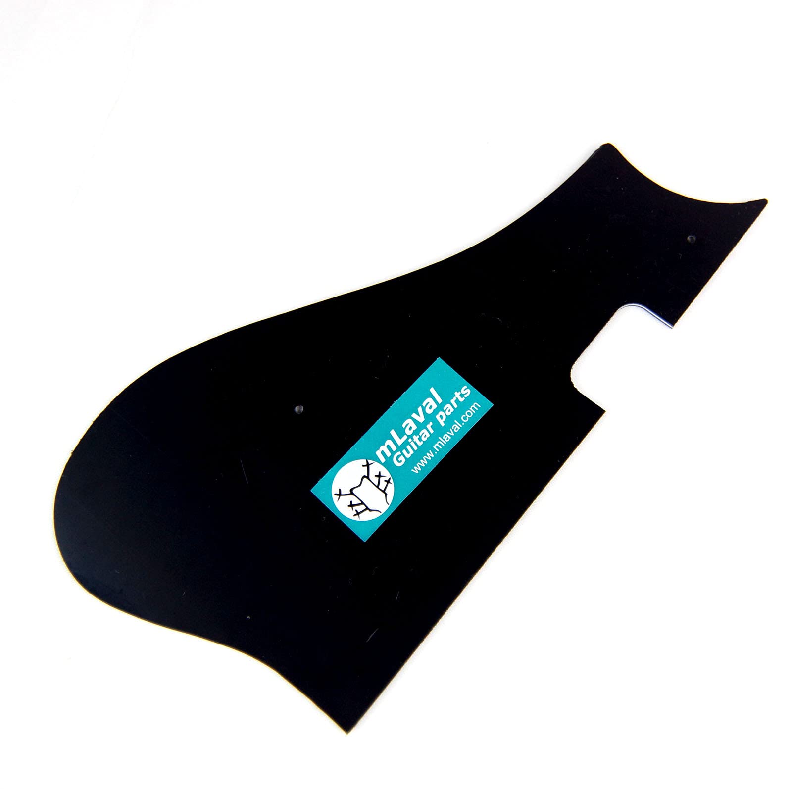 Custom Guitar Pickguard Fits Harmony Rocket H54 H56 1-Pickup,3ply Black