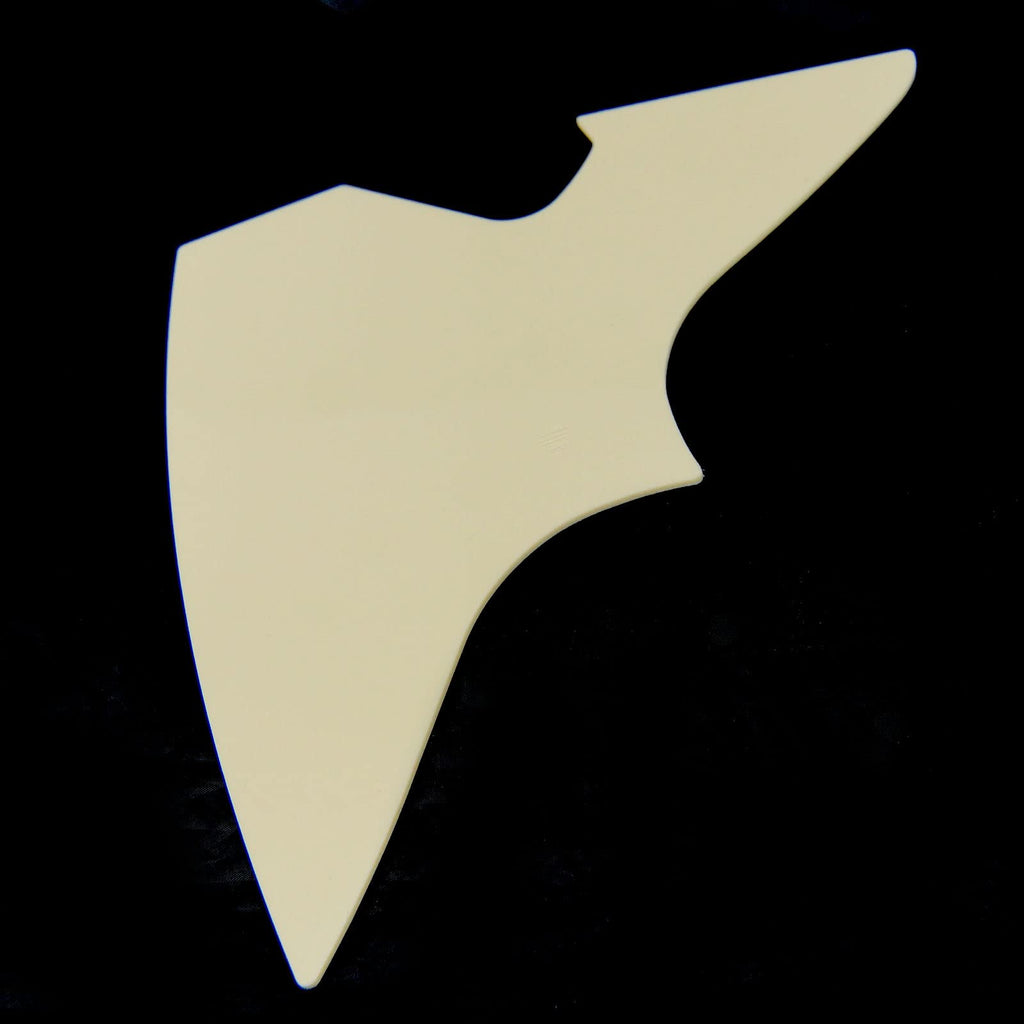 Custom Harmony H22 Bass style bass Guitar pickguard, Single-ply Cream