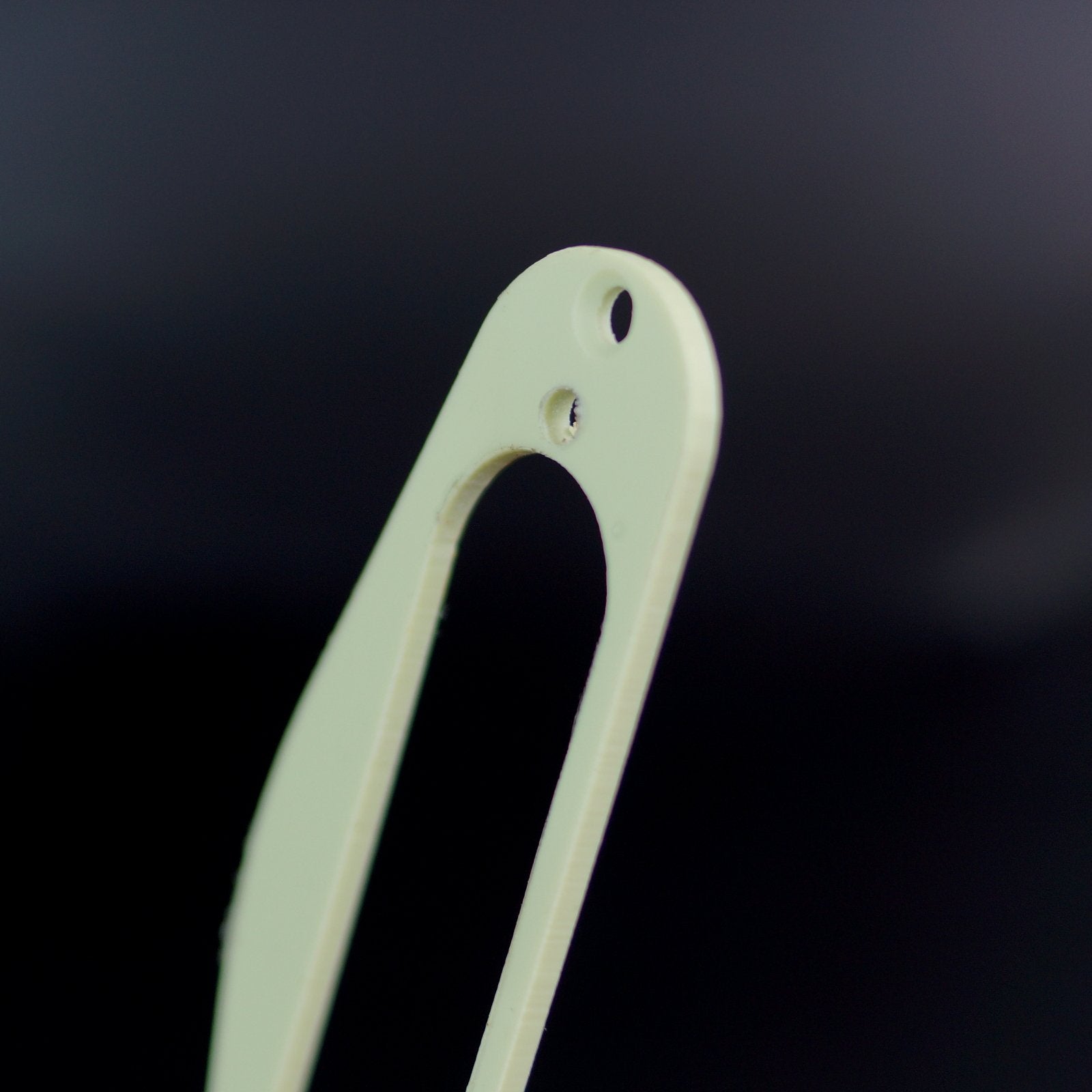 PVC Pickup Mounting Ring Plate for Tele Neck Pickup,1ply Mint Green (H04)