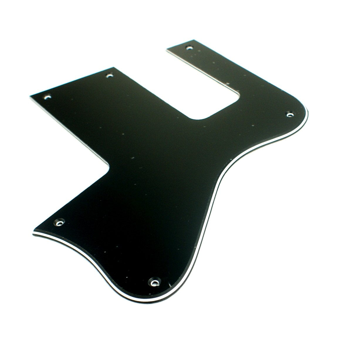 (E43) Les Paul LP Special Double Cut Style Guitar Pickguard ,3ply Black