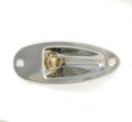(A28) Output Jack Cup Plate Socket for Strat Guitar, Chrome