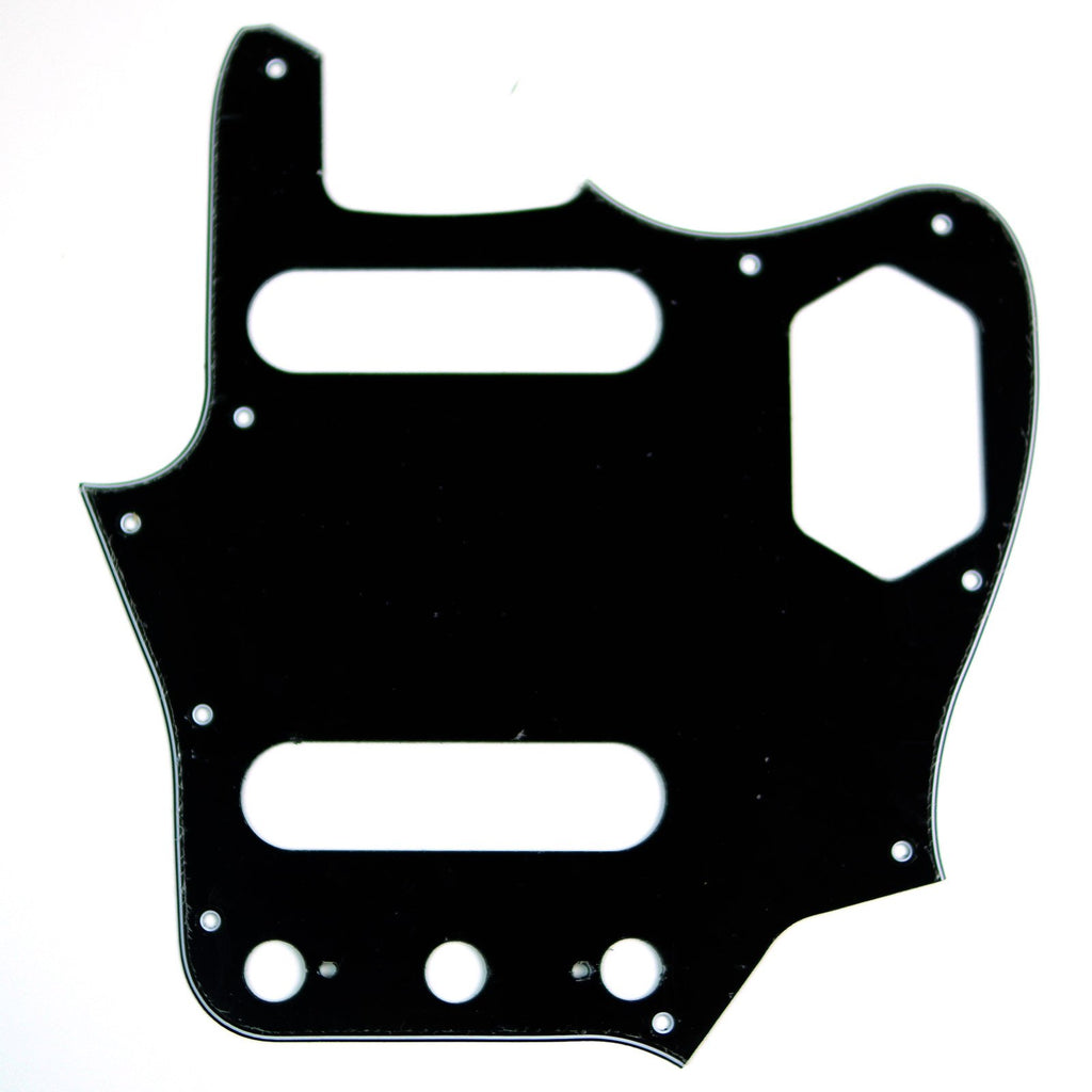 Replacment Pickguard For Jaguar style Guitar,3Ply Black/Japan Reissued