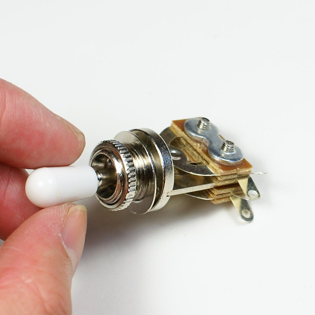 (D44) a Set of 2x 3 Way Toggle Switch Pickup Selectors White for Electric Guitar