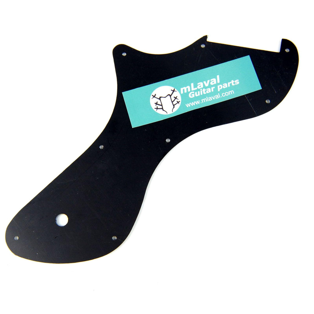 Custom Guitar Pickguard Fits PRS SE One, 3ply Black