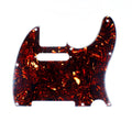 (B76) Custom 4 Ply Guitar Pickguard fits Tele Standard, Tortoise Brown