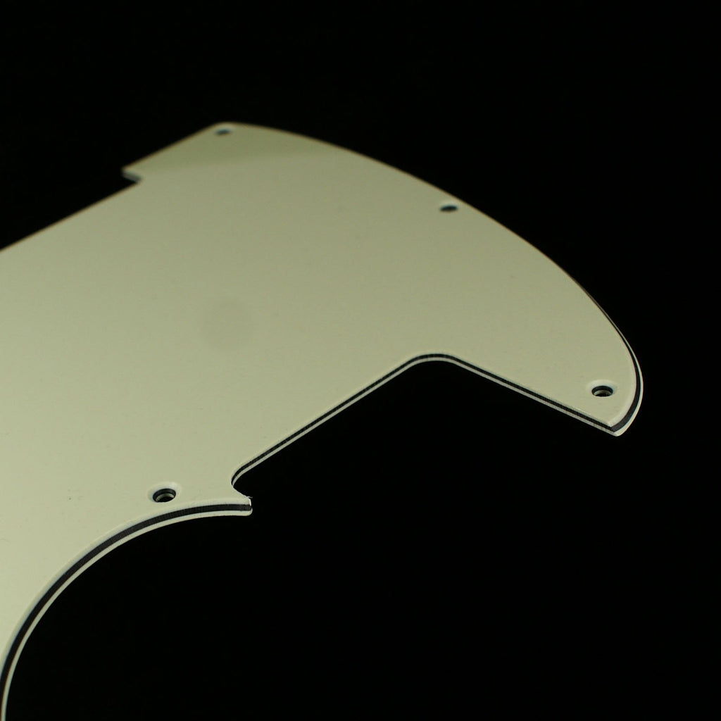 (E75) Telecaster Tele Esquire Style Guitar pickguard,3ply Vintage Green