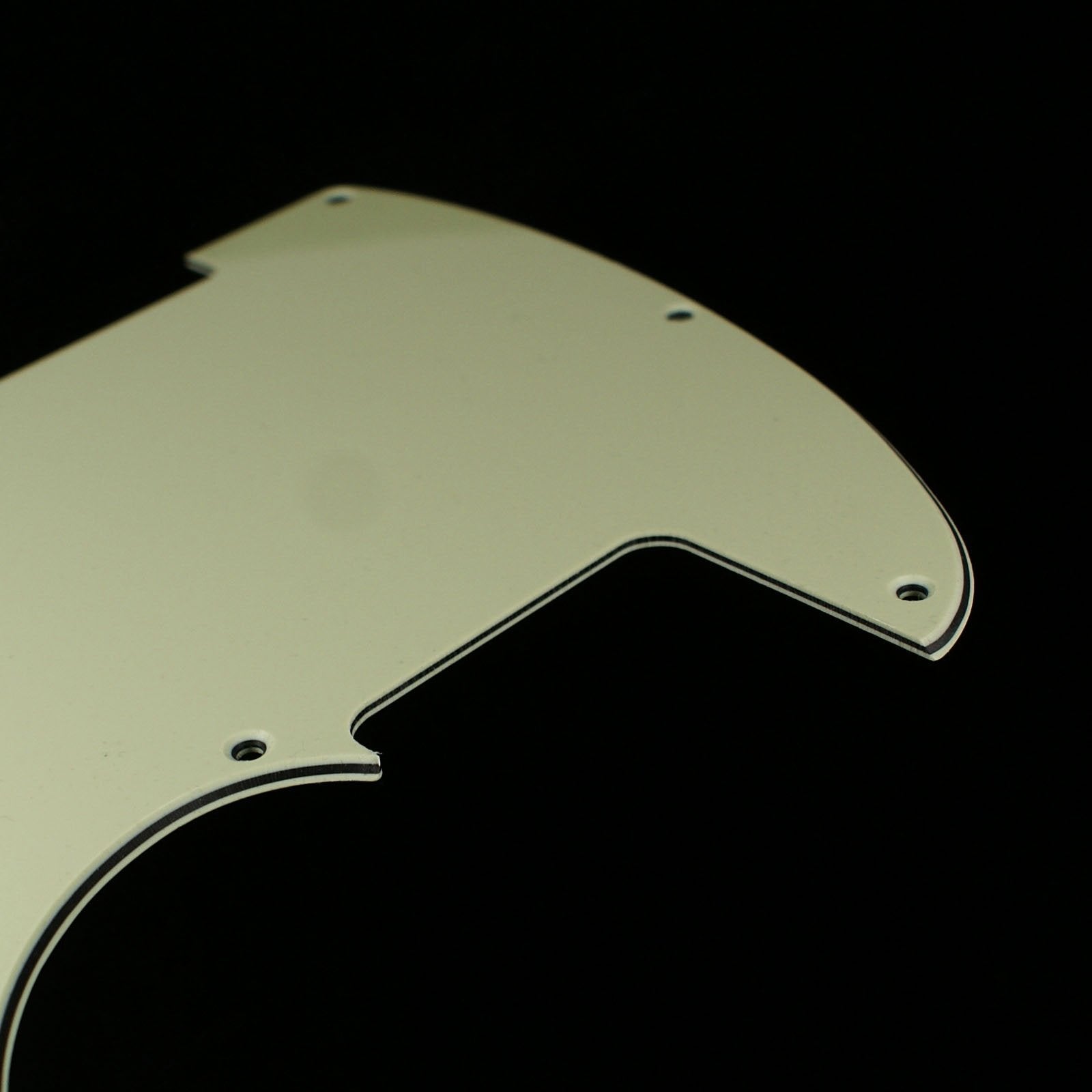 (E75) Telecaster Tele Esquire Style Guitar pickguard,3ply Vintage Green