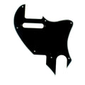 (E37) 3 Ply Guitar Pickguard for Tele F Hole Convertion ,Black