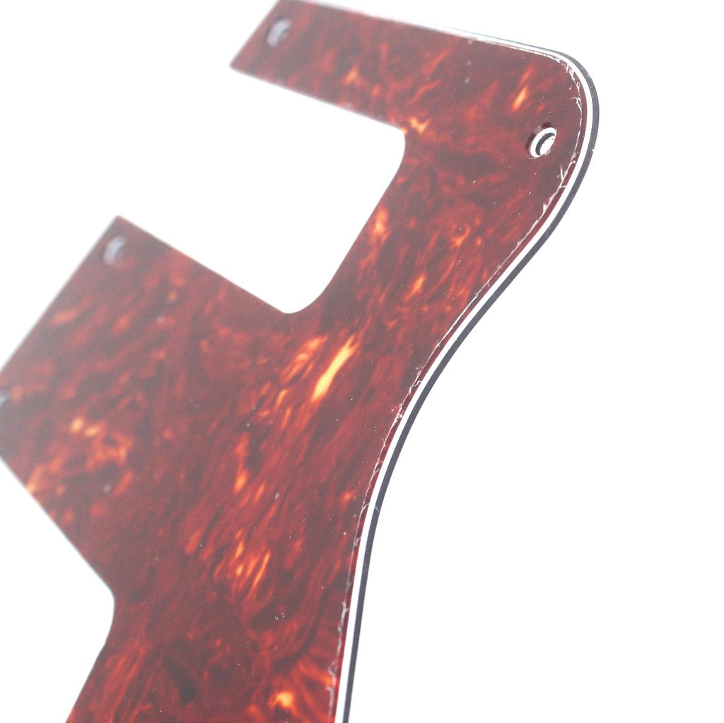 Les Paul LP Special Double Cut Style Guitar Pickguard,4ply Red Tortoise