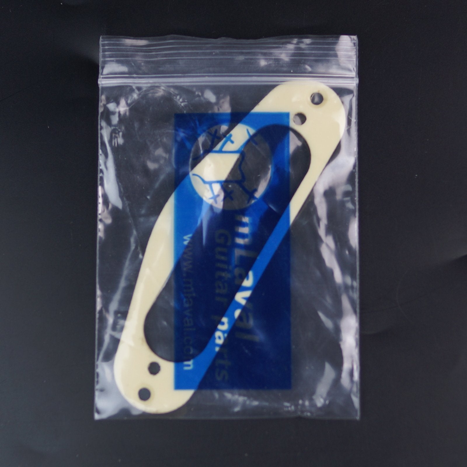 PVC Pickup Mounting Ring Plate for Tele Neck Pickup,1ply Cream (H04)