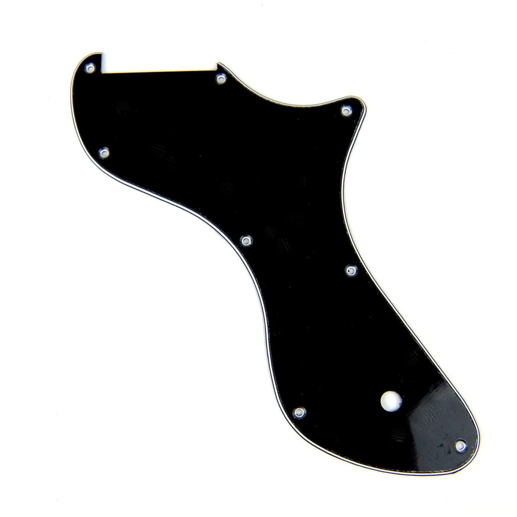 Custom Guitar Pickguard Fits PRS SE One, 3ply Black