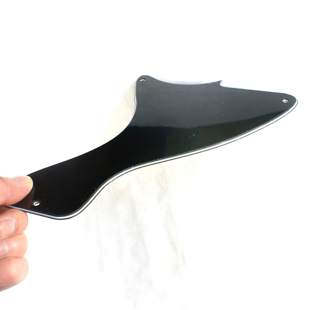 (B19)3 Ply Guitar Pickguard For LP Jr. Les Paul Junior,BLACK
