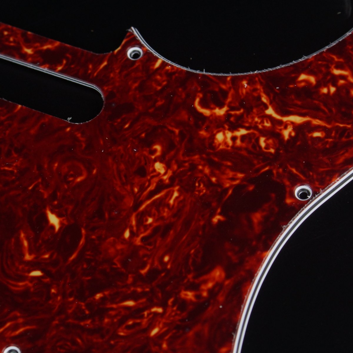 Custom Guitar Pickguard For G&L ASAT Classic USA,4ply Red Tortoise
