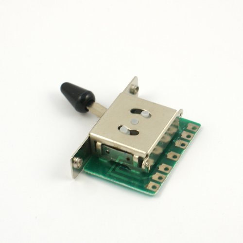 (A14) 5 Way Pickup Selector Switch For Strat Guitar, Black tip